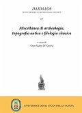 Miscellanea di archeologia, topografia antica e filologia classica 17 (eBook, ePUB)
