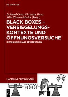 Cover Black Boxes - Versiegelungskontexte und Öffnungsversuche