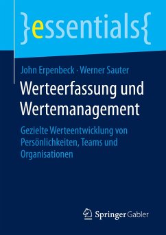 Werteerfassung und Wertemanagement - Erpenbeck, John;Sauter, Werner