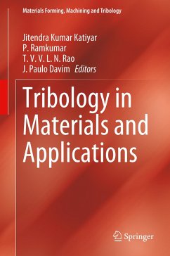 Tribology in Materials and Applications