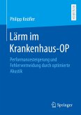 Lärm im Krankenhaus-OP