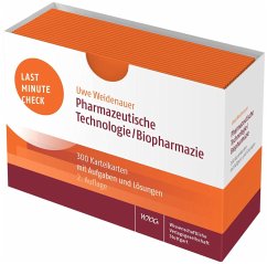 Last Minute Check - Pharmazeutische Technologie/Biopharmazie - Weidenauer, Uwe