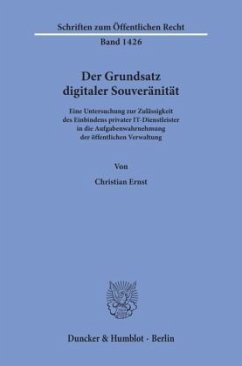 Cover Der Grundsatz digitaler Souveränität.