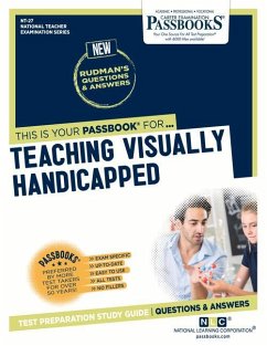 Teaching Visually Handicapped (Nt-27): Passbooks Study Guide Volume 27 - National Learning Corporation