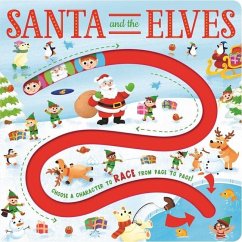 Santa and the Elves Maze Board: Maze Book for Kids - Igloobooks