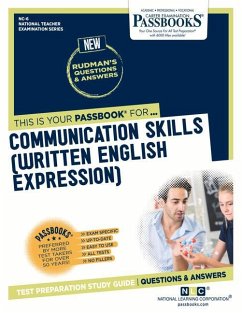 Communication Skills (Written English Expression) (Nc-6): Passbooks Study Guide - National Learning Corporation