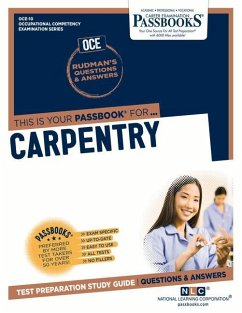 Carpentry (Oce-10): Passbooks Study Guide Volume 10 - National Learning Corporation