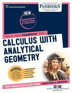 Calculus with Analytical Geometry (Q-21): Passbooks Study Guide Volume 21 - National Learning Corporation