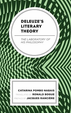 Deleuze's Literary Theory - Pombo Nabais, Catarina