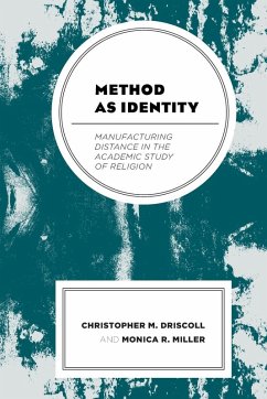 Method as Identity - Driscoll, Christopher M; Miller, Monica R