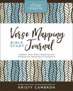 Verse Mapping Bible Study Journal - Cambron, Kristy