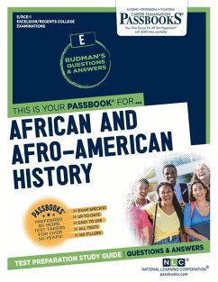 African and Afro-American History (Rce-1): Passbooks Study Guide Volume 1 - National Learning Corporation