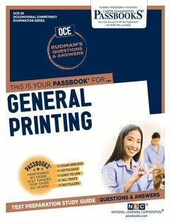 General Printing (Oce-20): Passbooks Study Guide Volume 20 - National Learning Corporation