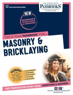 Masonry & Bricklaying (Q-82): Passbooks Study Guide Volume 82 - National Learning Corporation