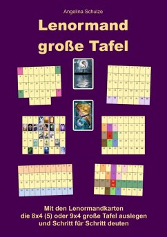 Lenormand große Tafel - Schulze, Angelina