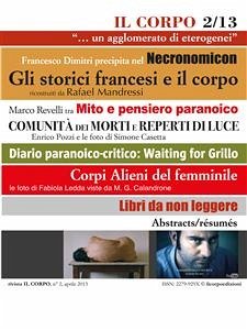 Cover Il Corpo. Aprile 2013 (eBook, ePUB)