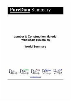 Lumber & Construction Material Wholesale Revenues World Summary (eBook, ePUB) - DataGroup, Editorial