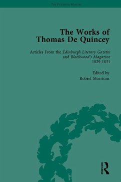 Cover The Works of Thomas De Quincey, Part I Vol 7 (eBook, PDF)
