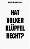 Hat Volker Klüpfel recht? (eBook, ePUB)