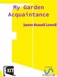 My Garden Acquaintance (eBook, ePUB) - Bild 1