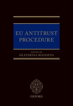 EU Antitrust Procedure (eBook, ePUB) Cover EU Antitrust Procedure (eBook, ePUB)