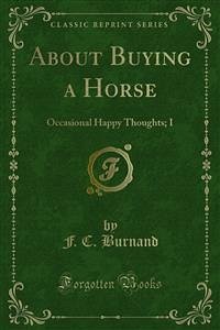 About Buying a Horse (eBook, PDF)