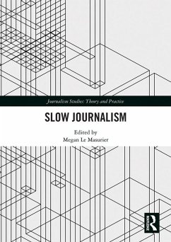 Slow Journalism (eBook, PDF)