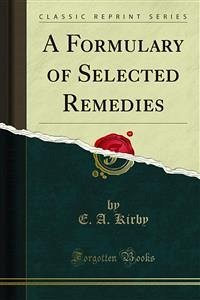 A Formulary of Selected Remedies (eBook, PDF)