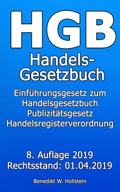 HGB Handelsgesetzbuch (eBook, ePUB) - Hollstein, Benedikt W.