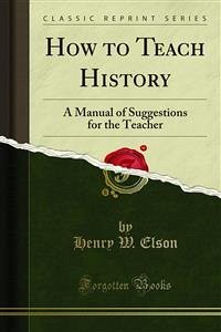 How to Teach History (eBook, PDF)