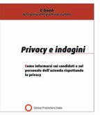 Privacy e indagini (eBook, PDF)