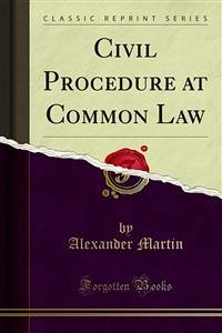 Civil Procedure at Common Law (eBook, PDF)