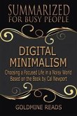 Digital Minimalism - Summarized for Busy People (eBook, ePUB)