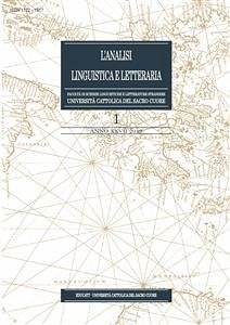 Cover L’Analisi Linguistica e Letteraria 2019-1 (eBook, PDF)