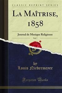 La Maîtrise, 1858 (eBook, PDF)