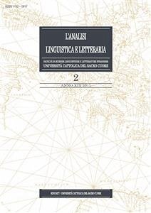 L'Analisi Linguistica e Letteraria 2011-2 (eBook, PDF) - AA.VV.