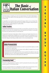Italian Conversation (Blokehead Easy Study Guide) (eBook, ePUB) - Blokehead, The