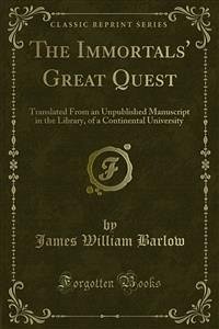 The Immortals' Great Quest (eBook, PDF)