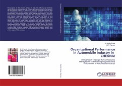 Organizational Performance in Automobile Industry in CHENNAI