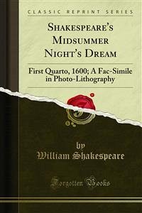 Shakespeare's Midsummer Night's Dream (eBook, PDF) - Shakespeare, William
