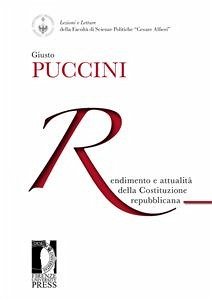 Rendimento e attualità della Costituzione repubblicana (eBook, ePUB) - Puccini, Giusto