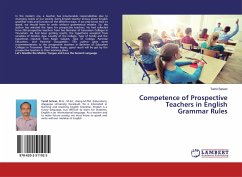 Competence of Prospective Teachers in English Grammar Rules