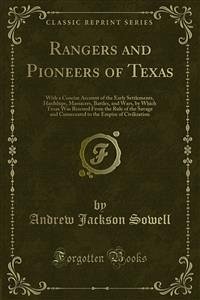 Rangers and Pioneers of Texas (eBook, PDF)