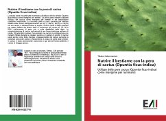 Nutrire il bestiame con la pera di cactus (Opuntia ficus-indica)