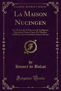 La Maison Nucingen (eBook, PDF) - de Balzac, Honoré