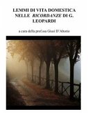 Lemmi di vita domestica nelle Ricordanze di G. Leopardi (eBook, PDF)