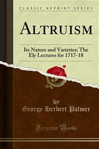 Altruism (eBook, PDF)