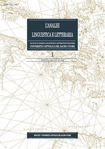 L'analisi linguistica letteraria 2018-1 (eBook, ePUB) - aa.vv.