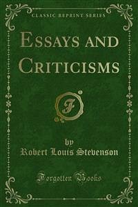 Essays and Criticisms (eBook, PDF) - Louis Stevenson, Robert