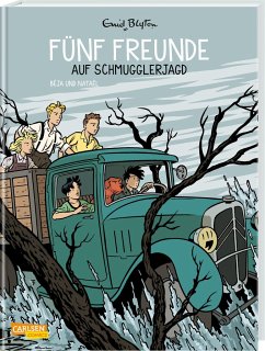 Fünf Freunde auf Schmugglerjagd / Fünf Freunde Comic Bd.4 - Blyton, Enid;Nataël